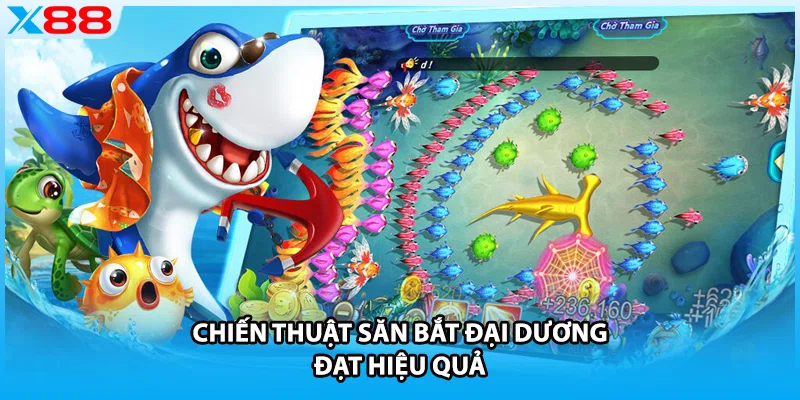 Chiến thuật săn bắt đại dương đạt hiệu quả