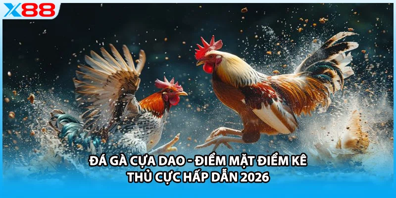 Đá Gà Cựa Dao - Điểm Mặt Điểm Kê Thủ Cực Hấp Dẫn 2026