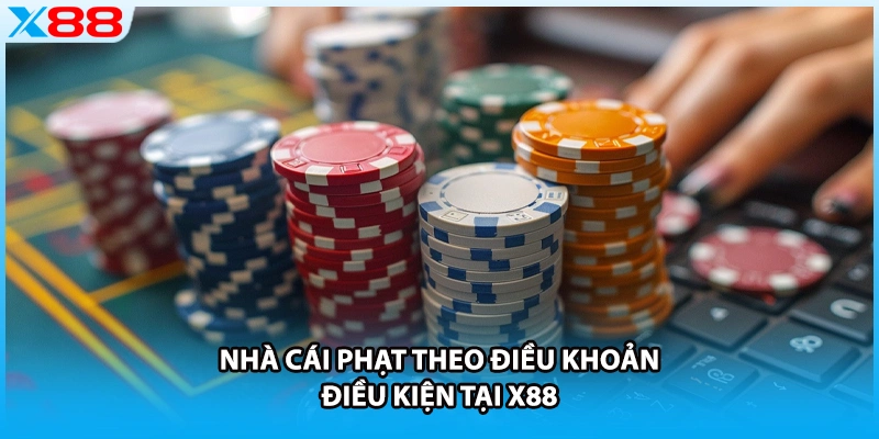 Nhà cái phạt theo điều khoản điều kiện tại X88