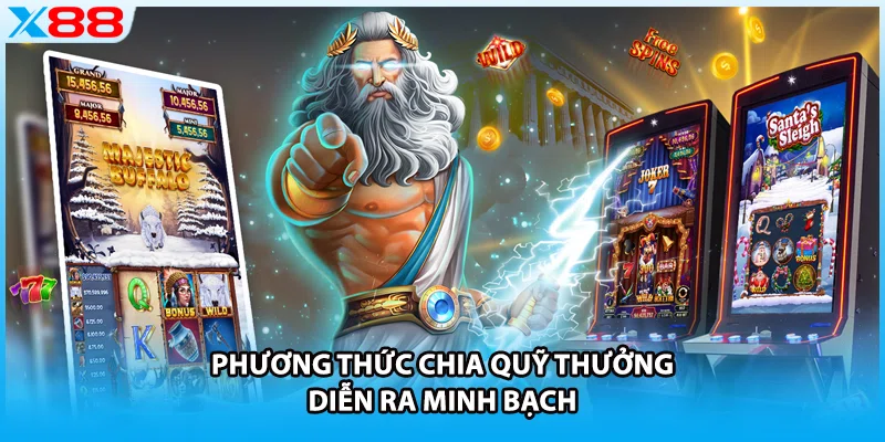 Phương thức chia quỹ thưởng diễn ra minh bạch