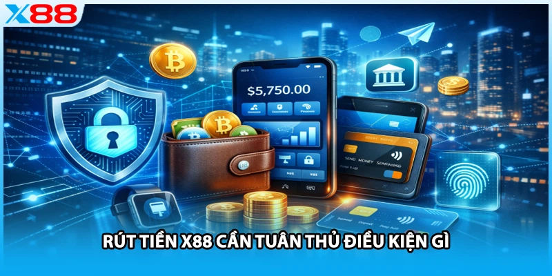 Rút tiền X88 cần tuân thủ điều kiện gì