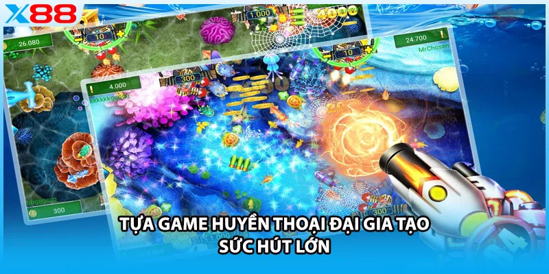 Tựa game Huyền Thoại Đại Gia tạo sức hút lớn